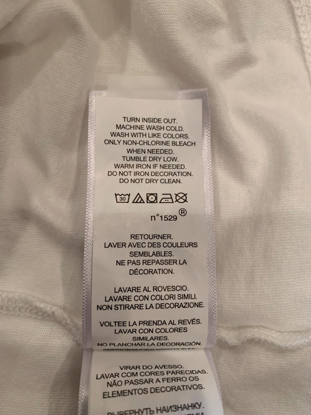 Polo Ralph Lauren Girl's Off White Long Sleeve Polo Bear T-shirt Size XL/16 - Picture 7 of 11